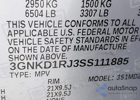 2025 Chevrolet Blazer Ev Eawd Rs from USA, damaged, VIN 3GNKD1RJ3SS111885